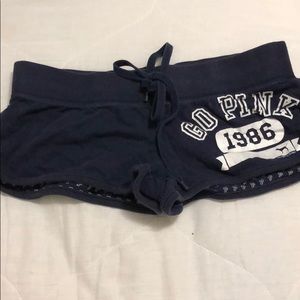 Pink brand-short shorts